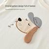 Boys' Color Block Short-Sleeve Summer T-Shirt - Stylish & Versatile Base Layer