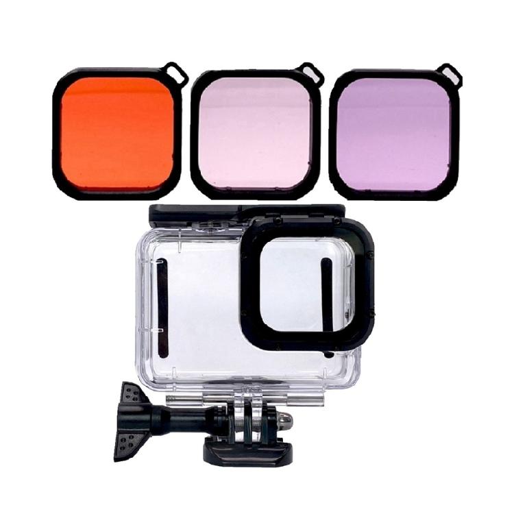 Heavy Duty Outdoor Waterproof Case Enclosure Housing Suitable For Adventure Cameras 50m Depth Resistant Anti Corrosion