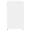 Shoe Cabinet with Shelf White 77.5 x 30 x 51 cm Particleboard
