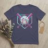 Hipster Baseball Sport Ice Cream Drip TShirts for Unisex Round Collar Pure Cotton T Shirts Funny Meme Short Sleeve Tees Clothing