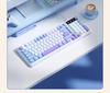 BOW Hangshi K520U Wired RGB Keyboard for Laptops & Desktops, Girls Typing Edition