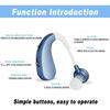 Digital Rechargeable Hearing Aid Intelligent Sound Amplifier Small Portable Deaf Audiphone Behind Ear