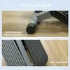 Mini Stepper Compact Step Machine Exerciser For Home Workouts With Resistance Bands Lcd Monitor Non Slip Pedals