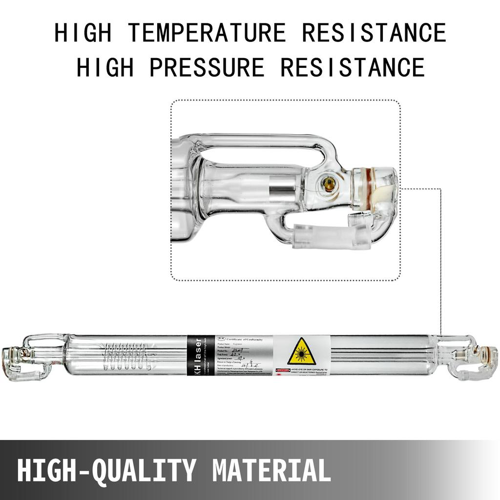 100W CO2 Laser Tube Laser Engraving Cutting Glass Laser Tube Machine