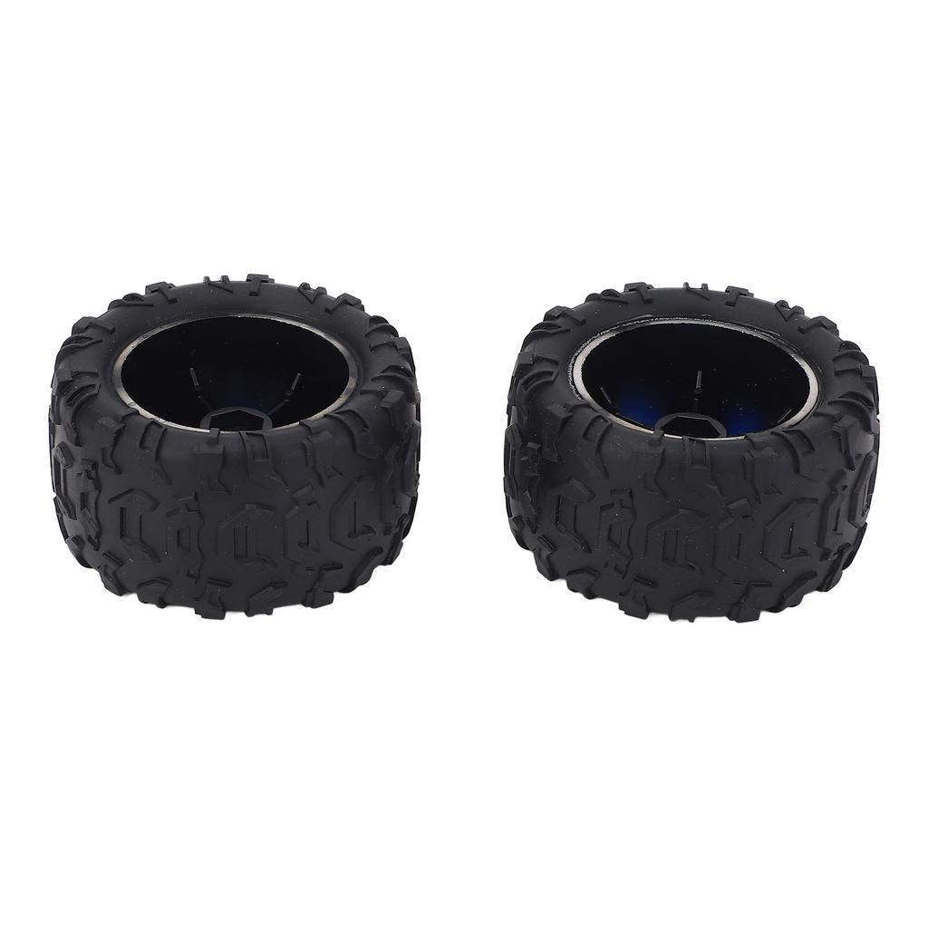 2 BUC Anvelope Mașină RC Plastic Rezistent la Abraziune Cauciuc Set Anvelopă Roată Stângă Înlocuitor pentru Wltoys 14401