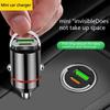 new car pull ring super fast charging mini hidden PD+usb port multi-function car charger car electrical appliances
