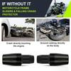 Motorcycle Frame Sliders Falling Crash Protector Guards No Cut for FZ 07 2014-2017 MT07 MT-07 2018- XSR 700 2014-