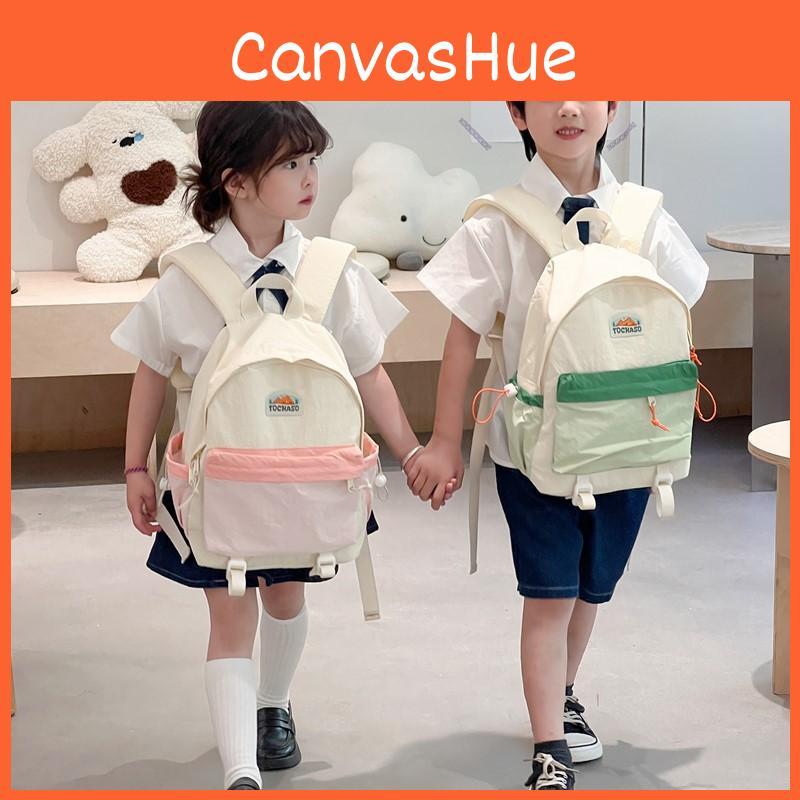 Preschool Kids Backpack Made Of Polyester With Curved Shoulder Straps For School Activities