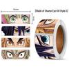 Demon Slayer Stickers Roll - Eye-Catching Anime DIY Journal & Luggage Decoration Tape.