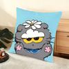 Cute Cat Cushion Cover Soft Short Plush Pillow Cover Smooth Cozy Texture Aesthetic Cushion Case Home Decor