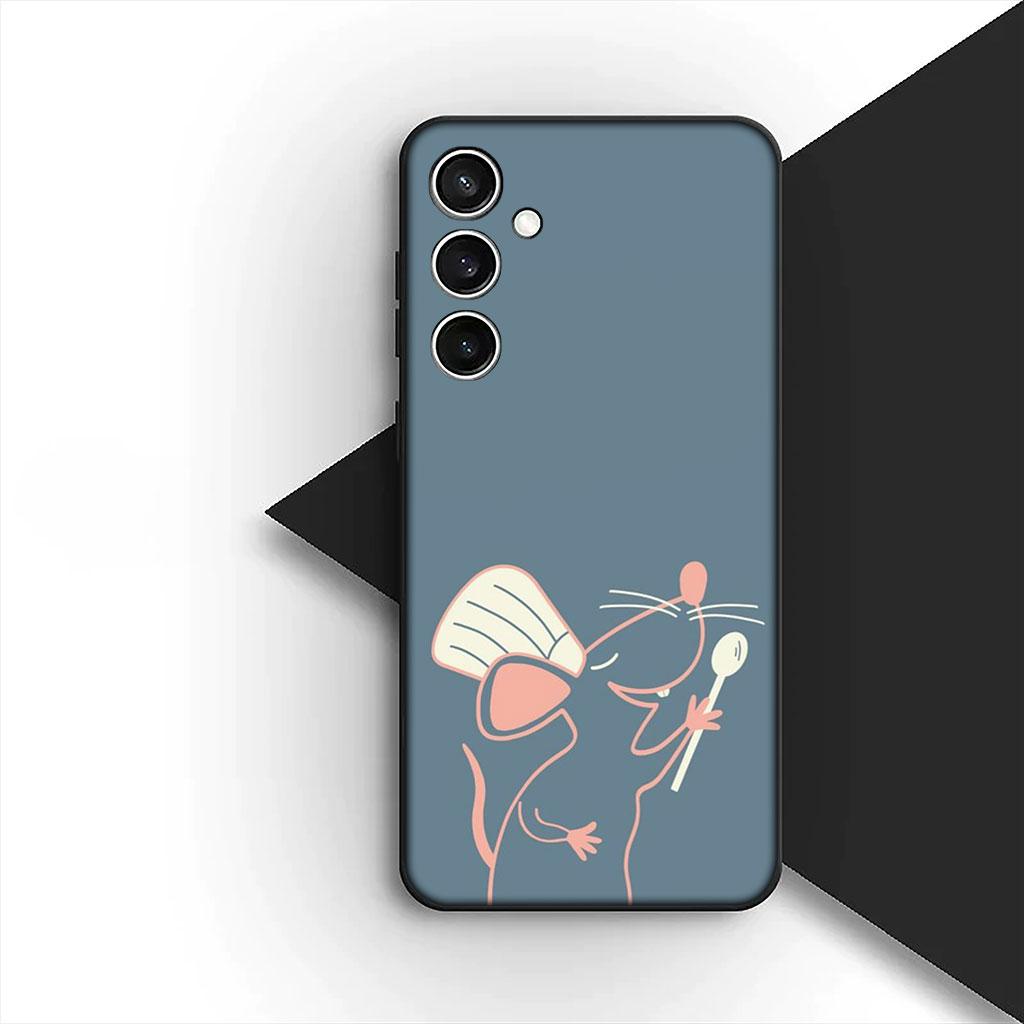 Cover Anime Girl Remy Ratatouille Phone Case for Apple iPhone 17 Air 12 13 Pro Max Mini ProMax 7 + 8 Plus Casing