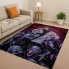 Anime Jujutsu Kaisen Cartoon Itadori Yuj Living Room Non-Slip Area Rug Carpet for Bedroom Playroom Sofa,Home Decor Doormat KID
