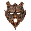 Breathable Halloween Tree Demon Mask Spider Web Pattern Tree Monster Mask Tree Man Mask  Carnival