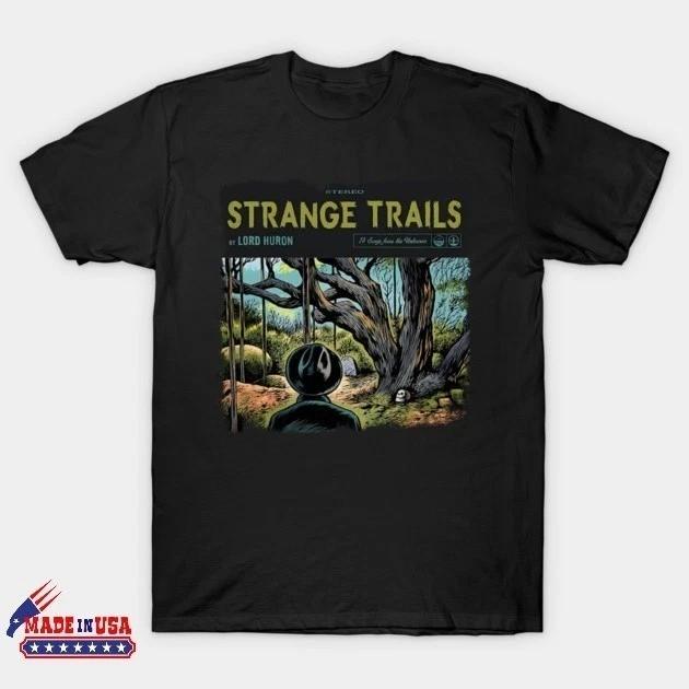 Редкая Новая Футболка Группы Lord Huron Strange Trails Черная S-5XL SN345 Унисекс XXL
