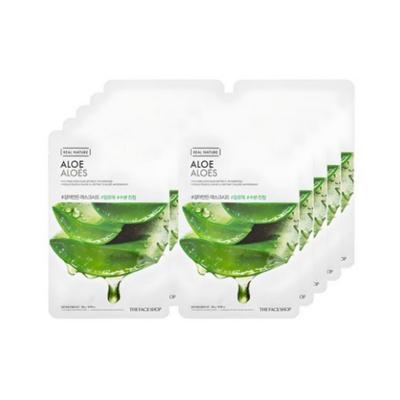 Real Nature alavijų kaukė lakštas — 20 g (1 lapas) — 10 vienetų pakuotė