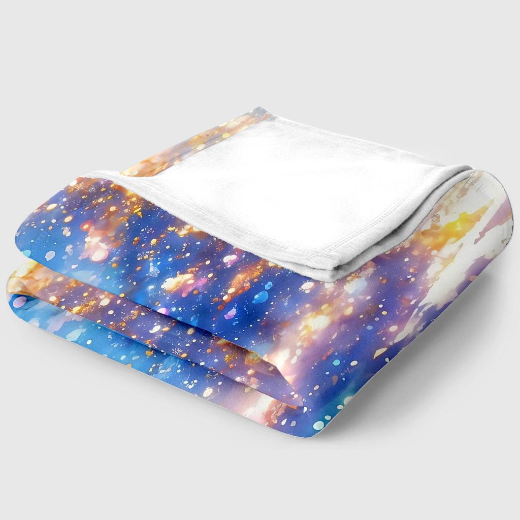 Dreamy Christmas Tree Flannel Blanket,sofa Blanket,office Nap Blanket,camping,picnicking,children's Room,bedroom,living Room