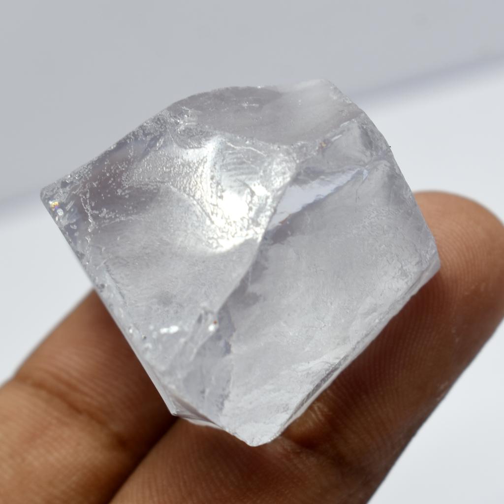 CERTIFIED 315.70 Ct Natural Sapphire White Uncut Rough Huge Size Loose Gemstone V-144