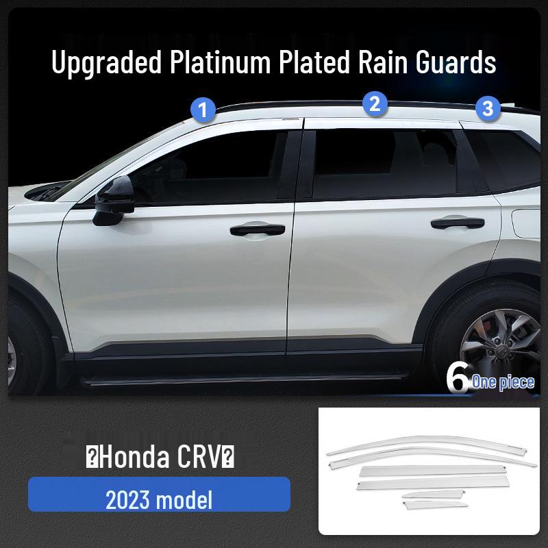 TXR Rain Visor for Honda CRV/Breeze - Window Shield & Car Decoration Accessory