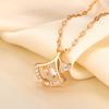 Baojia same hot-selling Seiko ginkgo biloba smart necklace simple niche collarbone chain wholesale