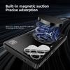 Brouillard Glacé Alliage d'Aluminium Creux Dissipation Thermique Pour Coque Magsafe Pour Samsung S26 Ultra S25 Plus Support Rotatif à 360° Housse Arrière de Protection