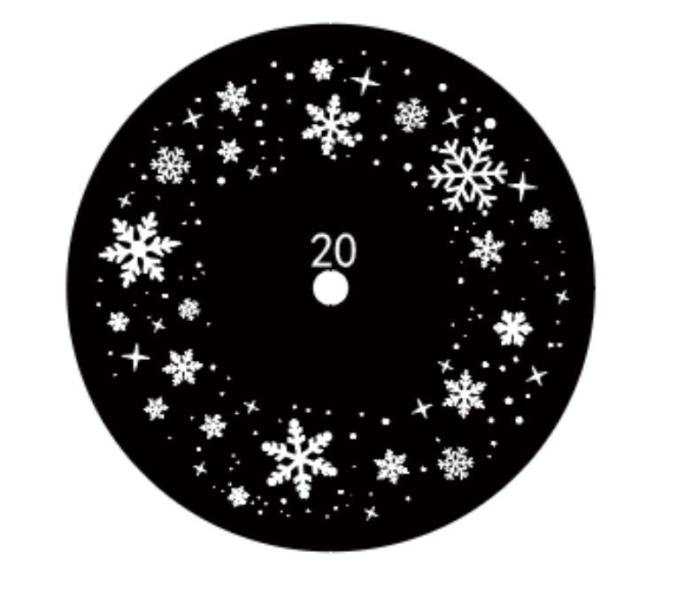 16-Pattern LED Christmas Blizzard & Starry Sky Projector Light for Indoor Atmosphere
