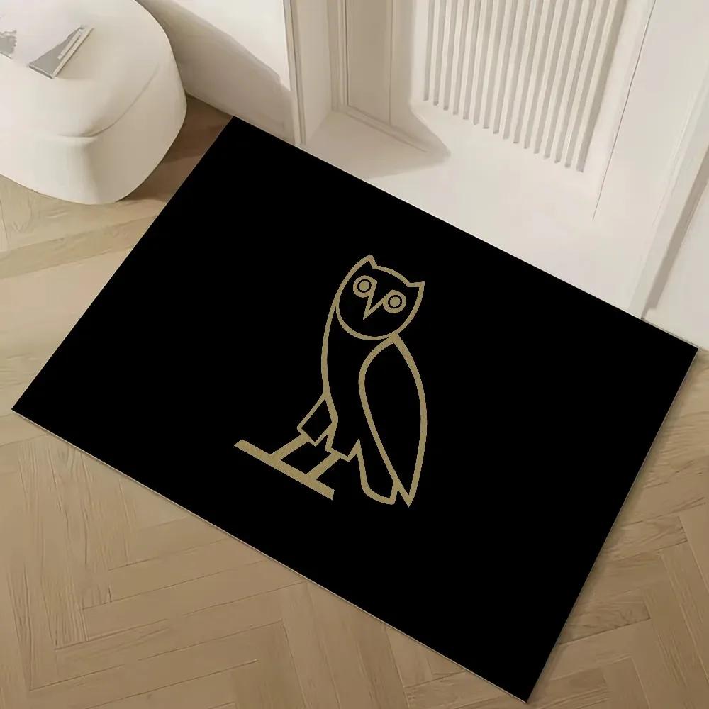 Fashion Drake O-Ovo O-Owl Door Mat Welcome Mat Kitchen Rug Door Carpet Welcome Mat Living Room Decoration