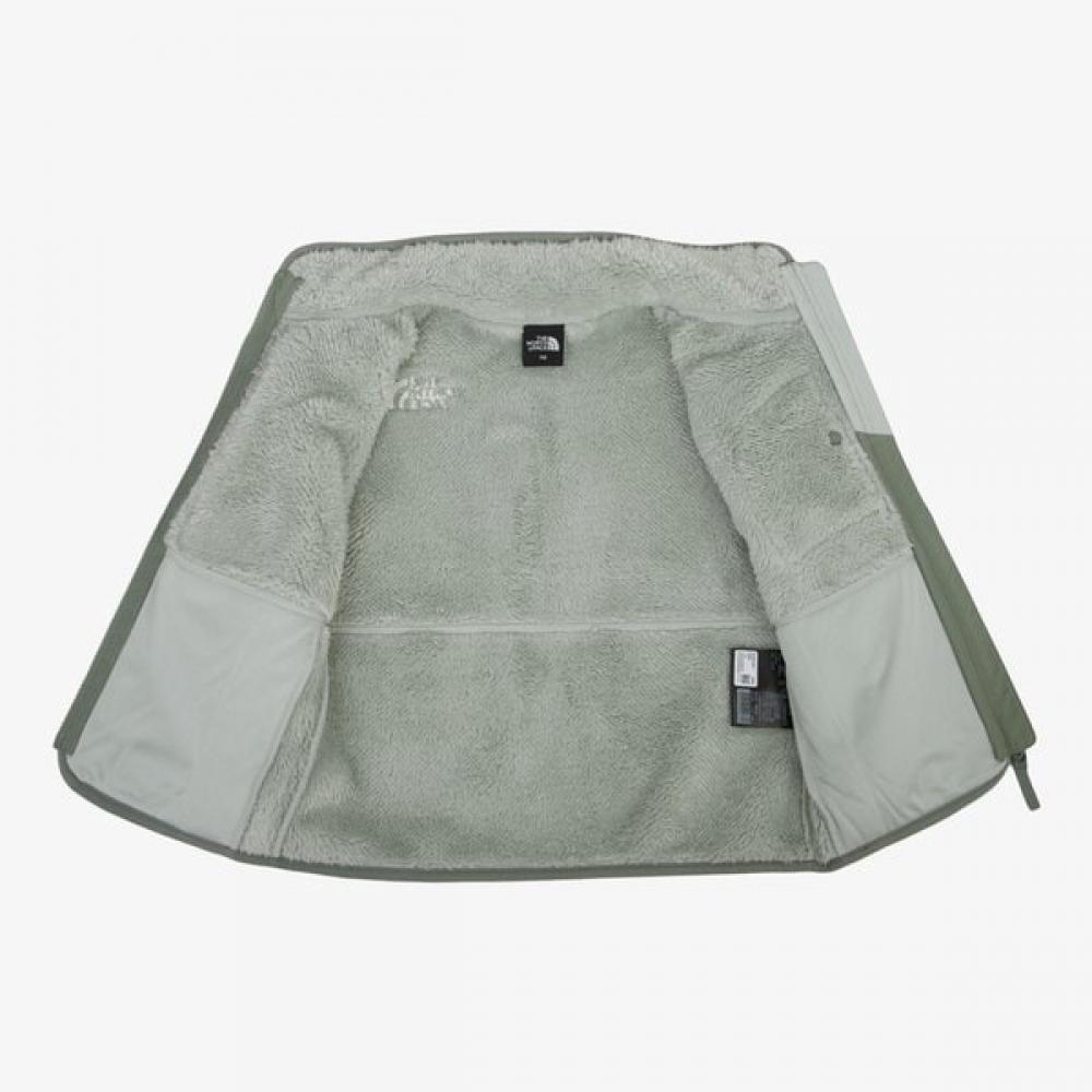 The North Face Kids Campout Fleece Jacket Gray Mist Nj4fr50v