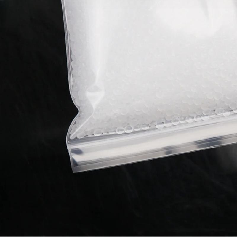 0,12 mm selbstverschließender PE-Beutel, feuchtigkeitsbeständig, transparent, robust, hochversiegelter Beutel aus Knochenstreifen, verdickter, dichter Verpackungssack aus Kunststoff für Lebensmittel