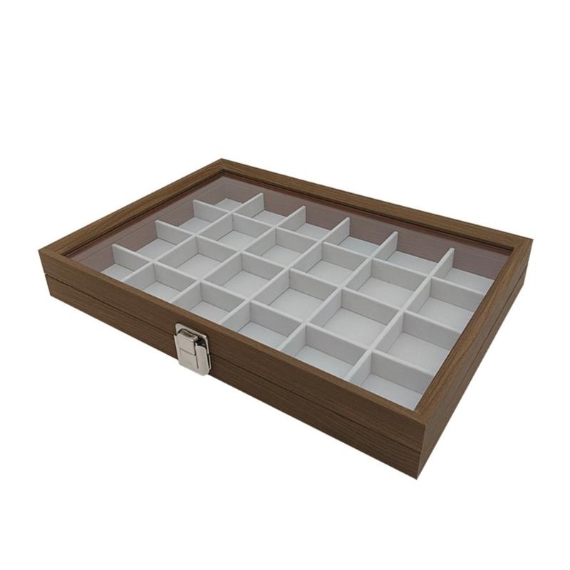 Secure Lockable Organizers Beautiful Jewelry Presentation Box Display Holder for Secure and Tidy Storage