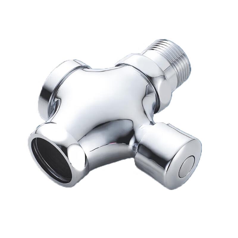 Push-Button Toilet Flush Valve