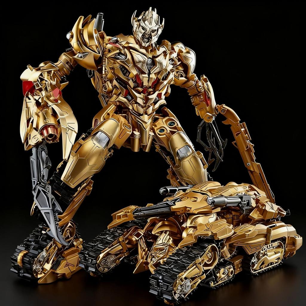 30cm Transformation Megatron Optimus Prime Bumblebee Deformation Movie G1 Anime Figure Action Figure Alloy Robot Mode Toys Gifts
