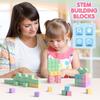 32pcs Magnetic Blocks Building Cubes for Toddlers, Classroom Must Haves Creative Learning Kids Gifts, Preschool Montessori Sensory Autism Magnet Toys