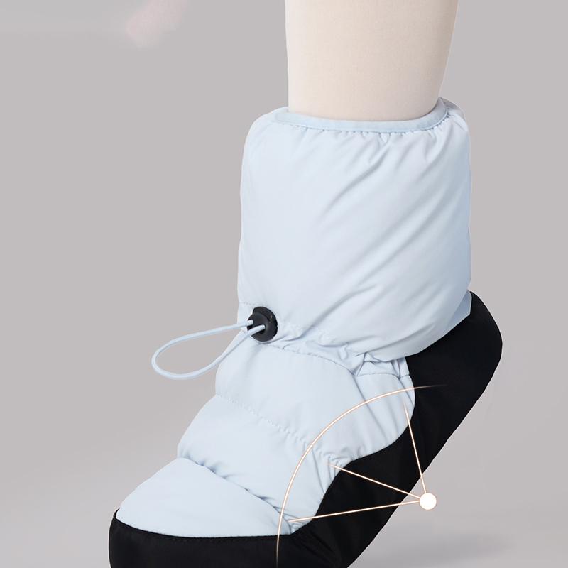 Women Ballet Booties Dance Warm Ballet Boots Dance Shoes Winter Boots Warm Shoes