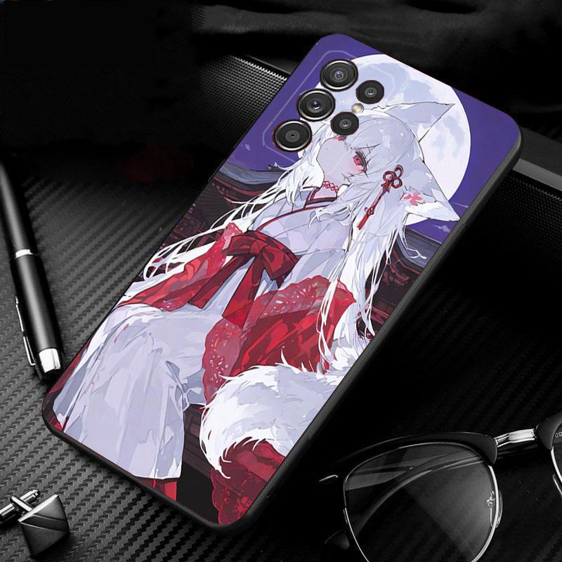 Phone Case For Samsung Galaxy S26 S25 S24 S23 S22 Ultra S23 S22 S25 Plus S24 FE S26Edge Anime Girl Art