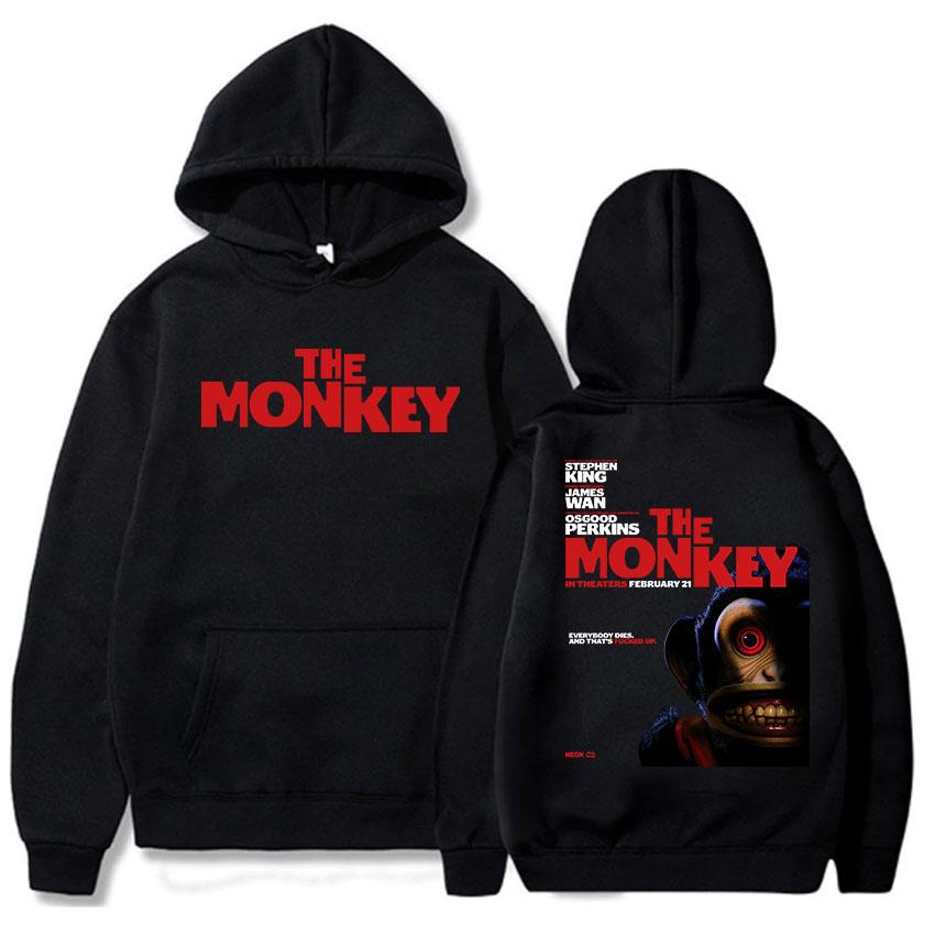 Mikiny s kapucí The Monkey Movie Mikiny s kapucí Dámské Pánské Mikiny Streetwear Dlouhý rukáv Moletom Feminino Sudaderas Oblečení