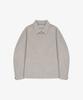 Sieg Standard Collar Handmade Zip-Up Jumper Beige (Pjmax6011)