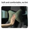 Suede Car Seat Neck Pillow Headrest Head Rest Relax Protection For Porsche Cayenne Cayman Panamera Macan Taycan Boxster stickers FU3
