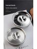 304 Stainless Steel Steamed Egg Bowl with Lid for Babies - Steamer, Stew Pot, and Soup Use