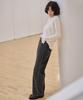Oeoseoul Corduroy Denim Pants [Charcoal]