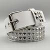 Unisex Punk Rock Y2K Rivet Belt – European & American Fashion in Heavy Metal Style
