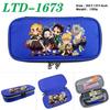 Demon Slayer Print School Handheld Pencil Case Stationery Box