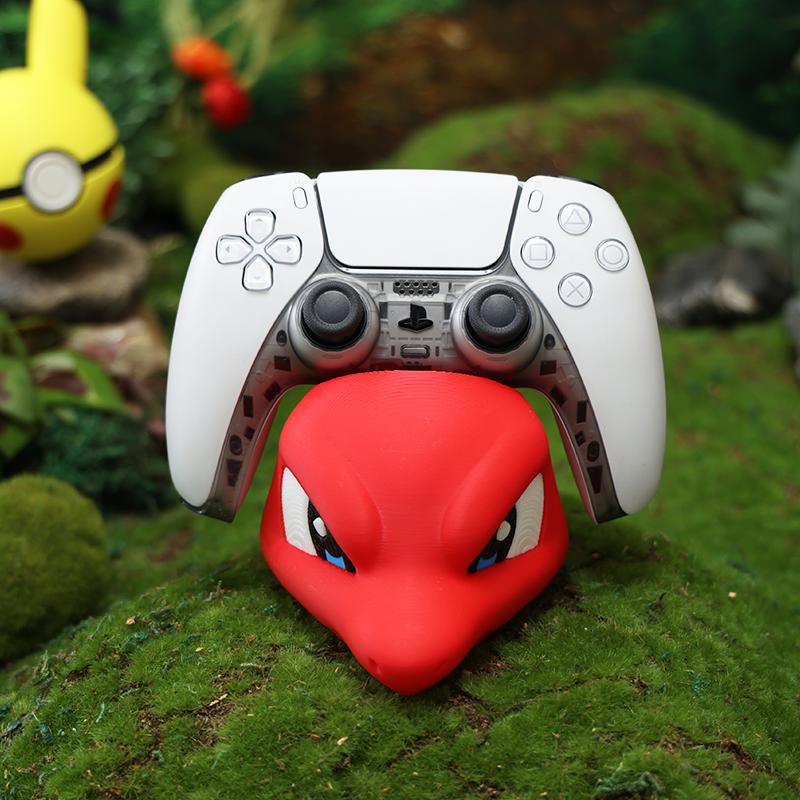 Squirtle Bulbasaur Animation Universal Game Controller Stand For Ps5 Xbox Switch2 Peripheral Accessories Base Ornament Model Toy