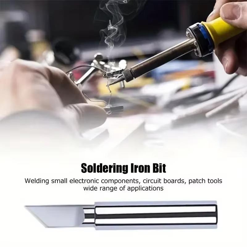 5Pcs High-Performance Soldering Iron Tips - 900M Pure Copper, Durable & Long-Lasting