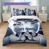 Jude Bellingham Custom Name Text Bedding Set 1 Duvet Cover+2 Pillowcases Soccer Logo Personalized Gift For Special Occasion Bedroom Decor