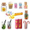 Miniature Dollhouse Snack Set | Candy & Potato Chips Kitchen Props