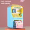 Kids Piggy Bank Portable Handle Built-in Music Digital Password Simulation Face Recognition Save