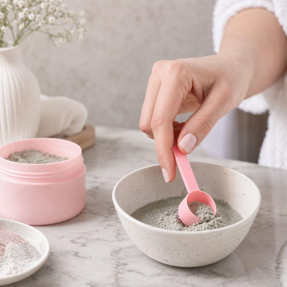 10Pcs PP Plastic Powder Scoop 5g Facial Mask Spoon New Coffee Scoop DIY Use