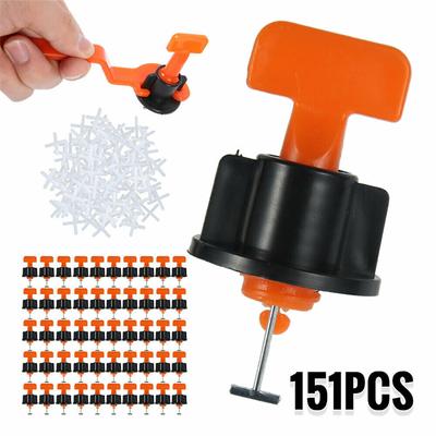 151Pcs Ebene Keile Fliesen Spacer Für Bodenbelag Wand Fliesen Spacer Carrelage Fliesen Nivellierung System Leveler Locator Spacer Zange