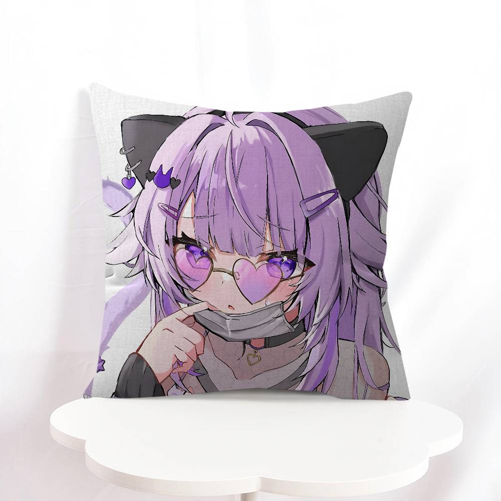 N-Nekomata Okayu Cushion Cover Decorative Pillow Sofa Home Decor Case Pillow Cases
