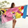Big-eyed Cute Creature Hawaii Vacation Beach Towel Quick-drying Suitable for Beach Vacation Pool Gym Yoga Gift for Friend Family